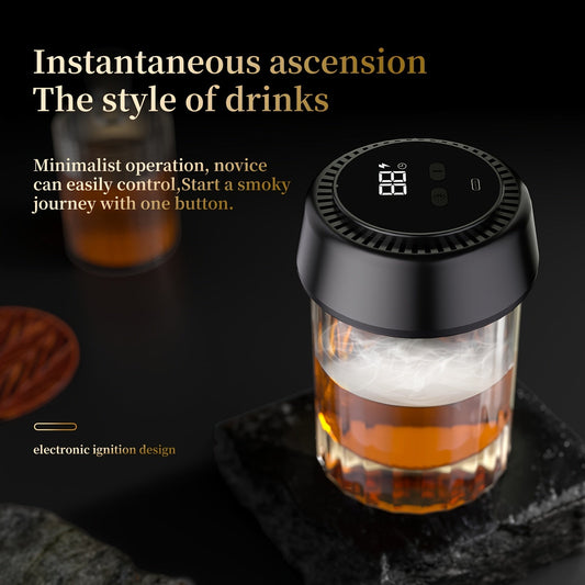 Automatic Electric Whiskey Smoker Gift Set