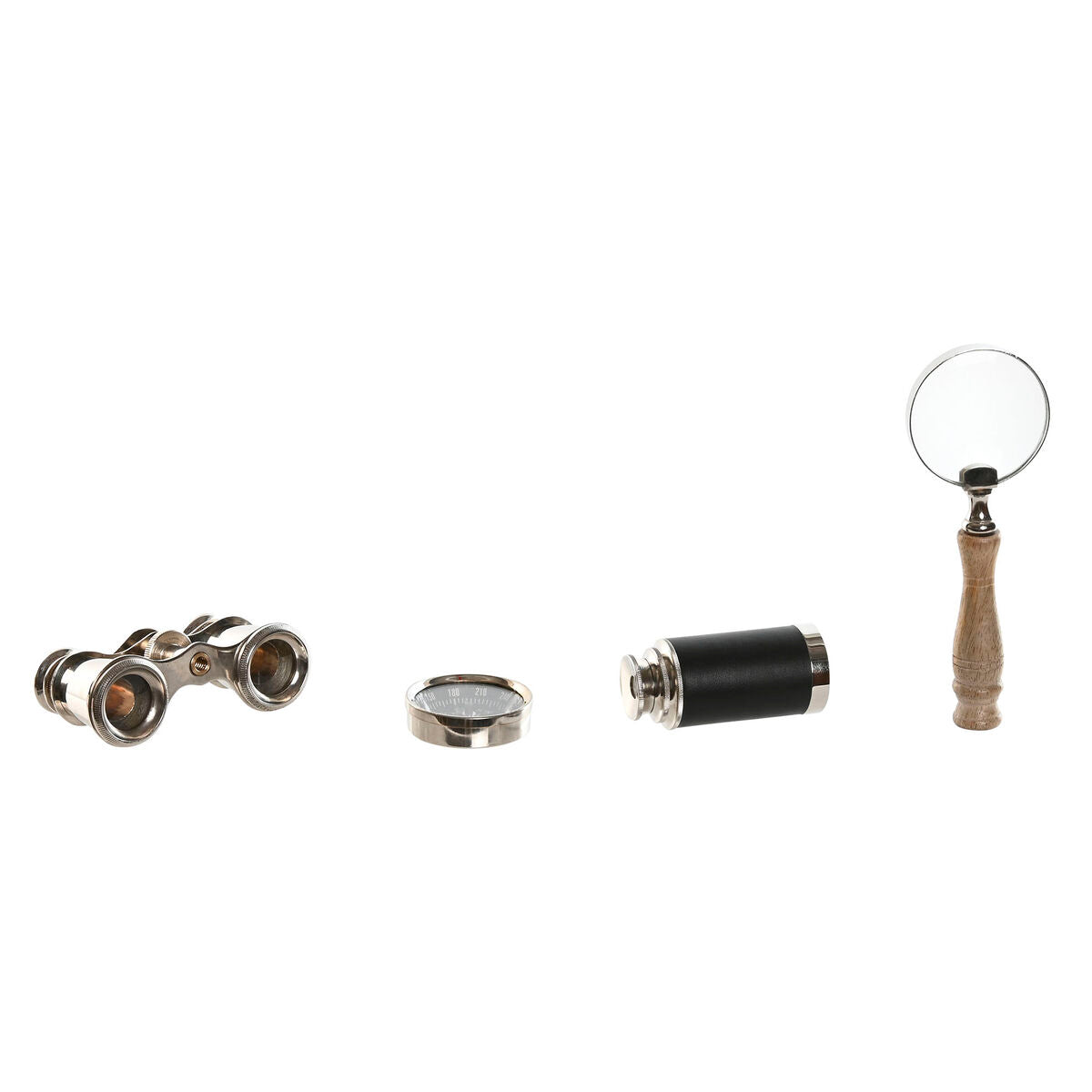 Voyager’s Heritage Explorer Set — Vintage Discovery Collection in Wooden Display Box