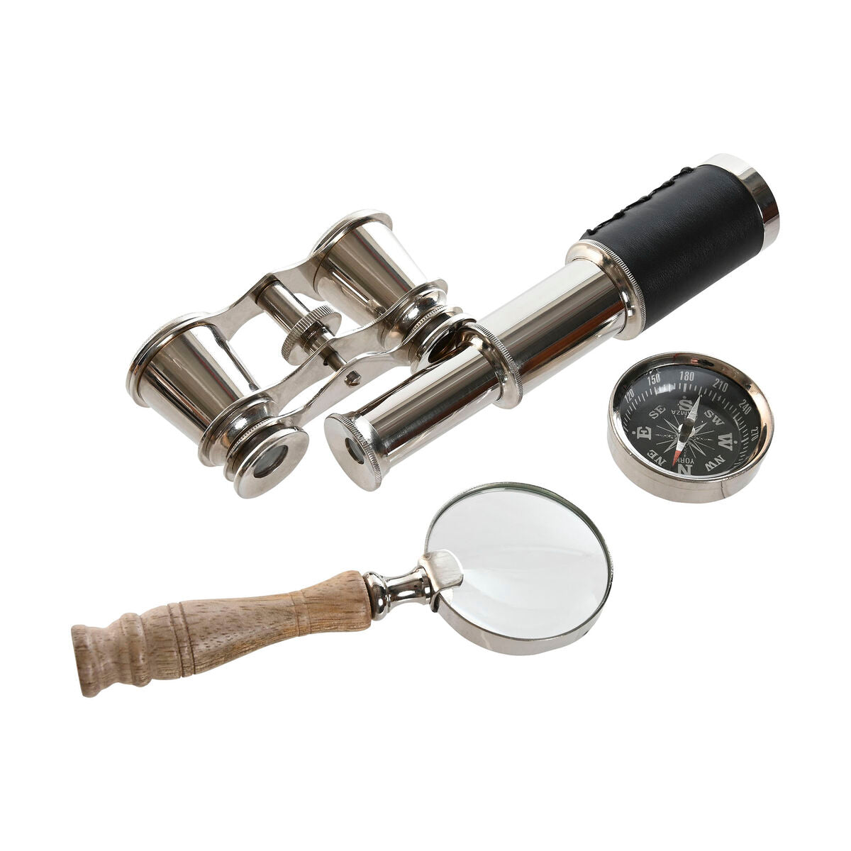 Voyager’s Heritage Explorer Set — Vintage Discovery Collection in Wooden Display Box