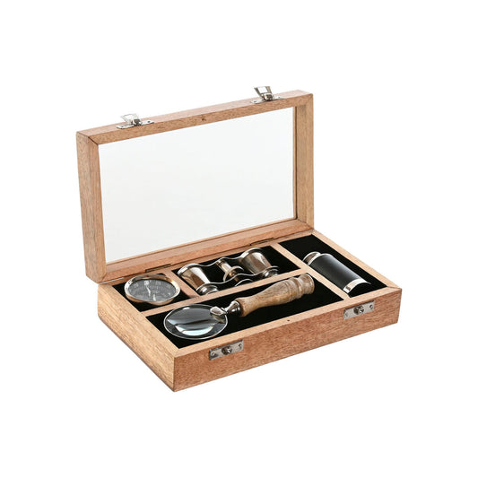 Voyager’s Heritage Explorer Set — Vintage Discovery Collection in Wooden Display Box