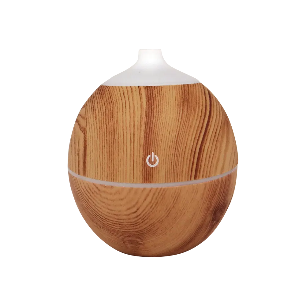 Nordic Sphere™ Wooden Aroma Diffuser – Compact Ultrasonic Humidifier for a Calm Home