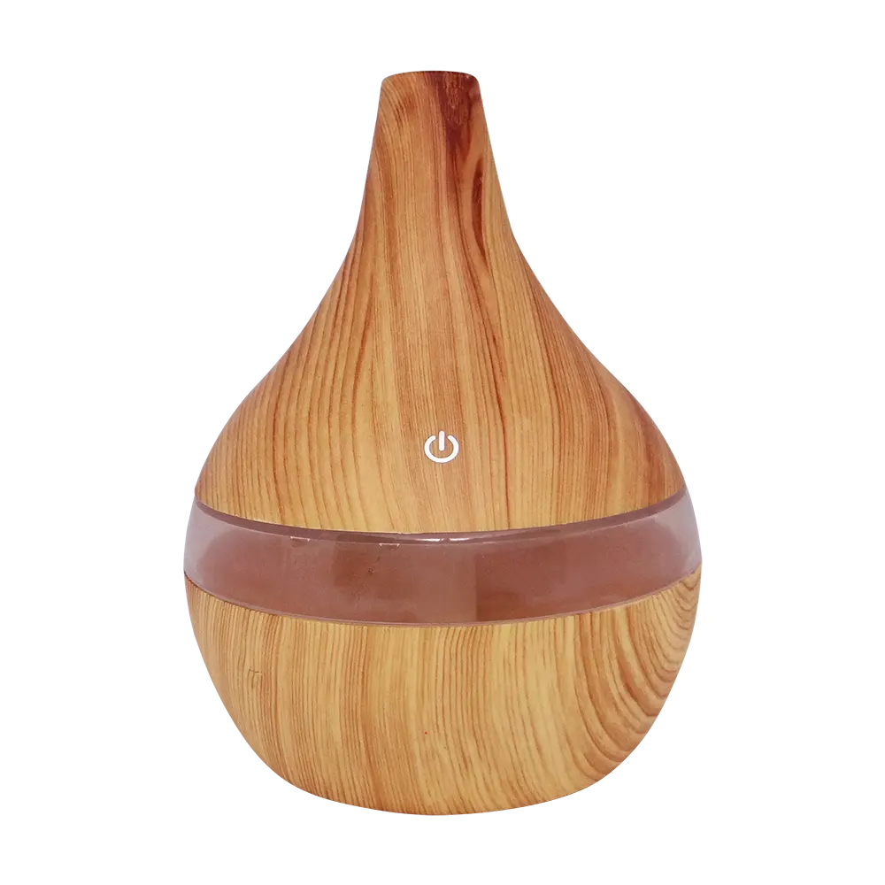 ZenDrop™ Wooden Aroma Diffuser – Ultrasonic Humidifier for Modern Calm Interiors