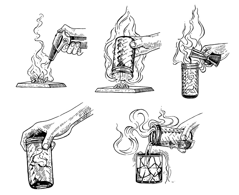 SmokeBoards™ Complete Cocktail Smoking Kit – Premium Home Bar Experience