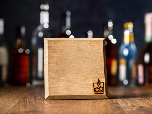 SmokeBoards™ Original Oak Smoking Board – Premium Cocktail & Culinary Smoke Plate