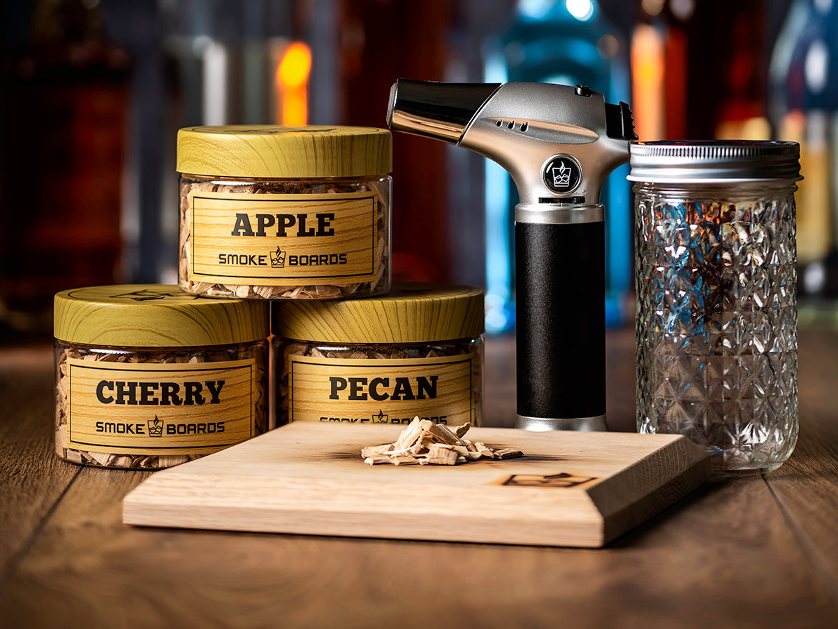 SmokeBoards™ Complete Cocktail Smoking Kit – Premium Home Bar Experience